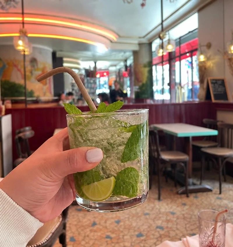 Un mojito en salle